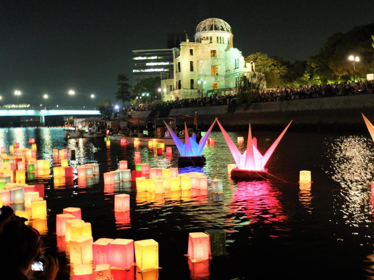 Precent City Bil Honkawa Hiroshima Exteriör bild